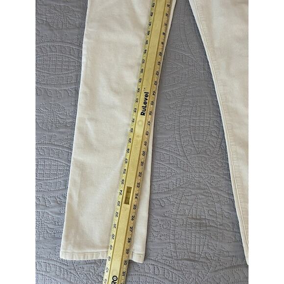 Patagonia Sz 28 Ivory Pinwhale Corduroy Straight Leg Pockets Pants-READ - Picture 10 of 10